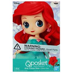 Banpresto Disney The Little Mermaid Q-Posket Glitter Line Ariel Princess Dress Figure
