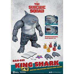Beast Kingdom DAH-035 DC The Suicide Squad Dynamic 8ction Heroes King Shark Nanaue Figure