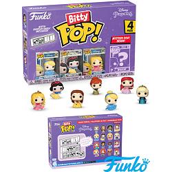 Funko Bitty Pops! Disney Princess Cinderella Mini Figure 4 Pack