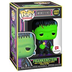 Funko POP #1227 Universal Monsters Frankenstein Black Light Exclusive Figure