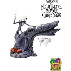 Grand Jester Studios The Nightmare Before Christmas Jack and Levitating Zero Statue
