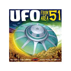 Polar Lights UFO From Area 51 1/48 Scale Plastic Model Kit (Reissue)