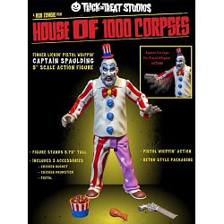 Trick or Treat Studios House of 1000 Corpses Captain Spaulding 5 Inch Action Figure