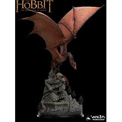 Weta Collectibles The Hobbit Smaug The Fire Drake Statue