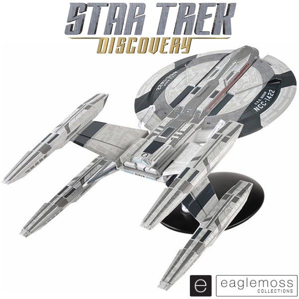 Eaglemoss Star Trek Discovery USS Buran NCC1422 Ship Replica, Razors