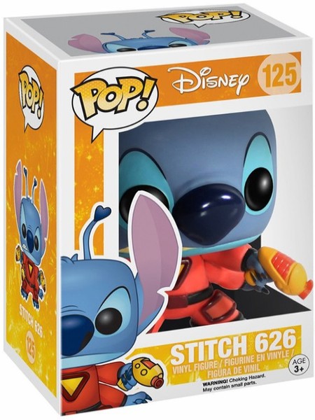 Funko POP #125 Disney Stitch 626 Figure, Razors Edge Collectibles