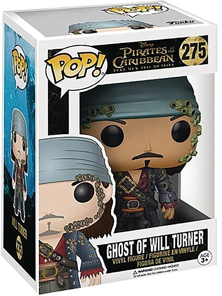 Funko POP #275 Pirates of the Caribbean Ghost of Will Turner, Razors Edge  Collectibles