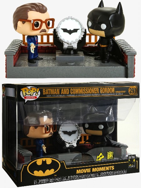 batman and commissioner gordon funko pop