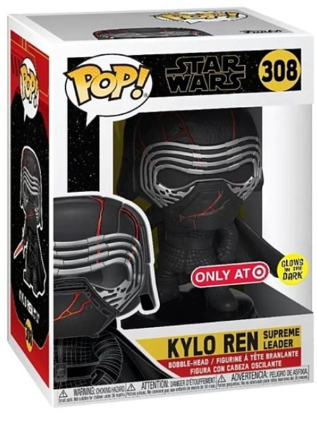 Funko POP #308 Star Wars Kylo Ren Supreme Leader Exclusive, Razors Edge  Collectibles