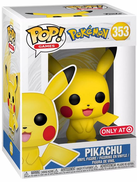 funko pop pokemon pikachu exclusive vinyl figure