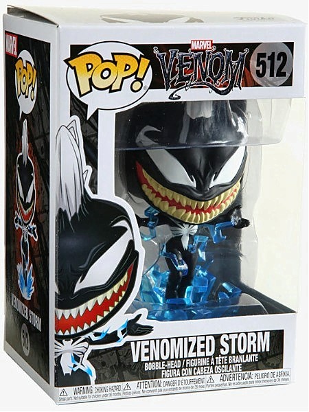Funko POP #512 Marvel Venom Venomized Storm Figure, Razors Edge Collectibles