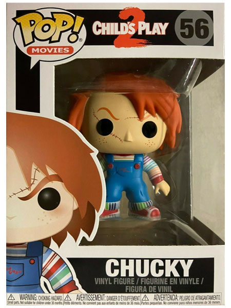 Funko POP #56 Movies Childs Play 2 Chucky Figure, Razors Edge Collectibles