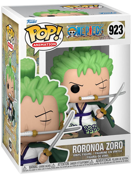 Funko POP #923 Animation One Piece Roronoa Zoro Figure | Razors Edge ...