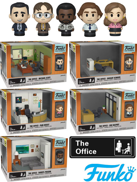 Funko Mini Moments The Office Complete Set of 5, Razors Edge Collectibles