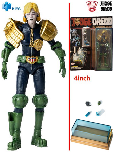 2000AD Judge Dredd Hall Of Heroes Judge Anderson 1/18 Scale Previews E Action Figure Set