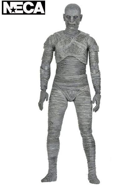 Neca Universal Monsters The Mummy Black and White 7 Inch Scale Action ...