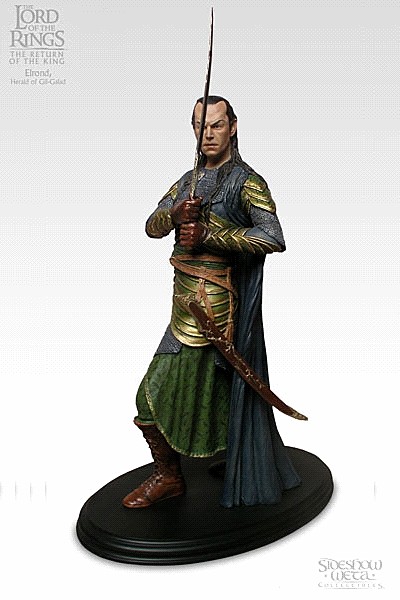 Sideshow Weta The Lord of the Rings Elrond Polystone Statue