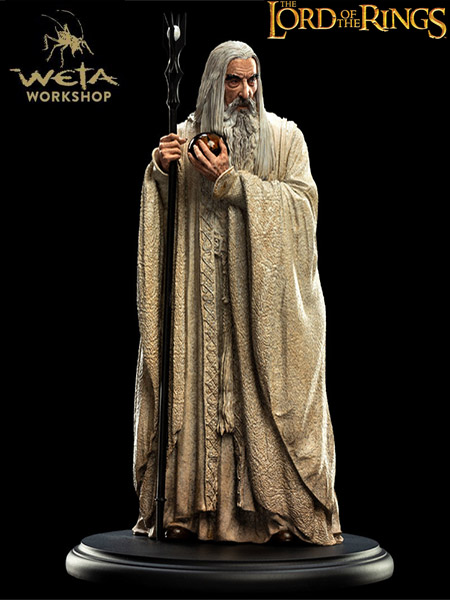 Weta Collectibles The Lord of the Rings Saruman the White Statue, Razors  Edge Collectibles