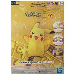 Bandai Pokemon Pikachu 01 Quick Plastic Model Kit