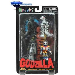 Diamond Select Toys Godzilla Minimates Series 2 Figure Set of 4