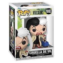 Funko POP #1083 Disney Villains Cruella De Vil Figure