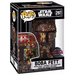 Funko POP #297 Star Wars Boba Fett Futura Exclusive with POP Protector