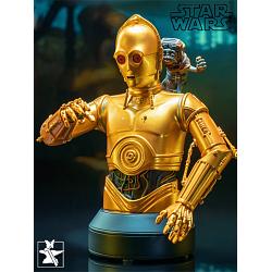 Gentle Giant Star Wars The Rise of Skywalker C-3PO and Babu Frik Bust
