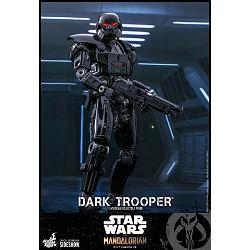 Hot Toys Star Wars The Mandalorian Dark Trooper Sixth Scale Collectible Figure