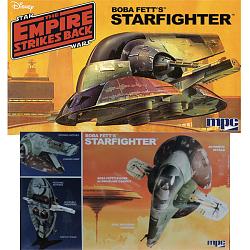 MPC Star Wars The Empire Strikes Back Boba Fett's Slave 1 Starfighter 1/85 Scale Model Kit
