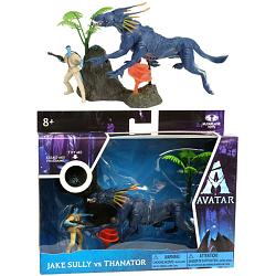 McFarlane Toys Avatar World of Pandora Jake Sully vs Thanator