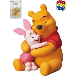Medicom Toy Winnie the Pooh and Piglet Hugging UDF Ultra Detail Figure