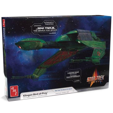 AMT Star Trek III The Search For Spock Klingon Bird of Prey 1/350 Model Kit