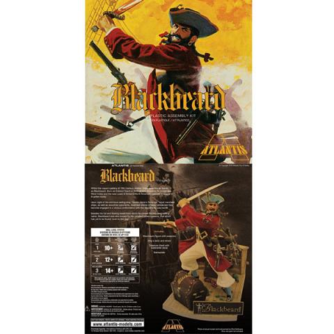 Atlantis Models Blackbeard the Bloodthirsty Pirate Model Kit