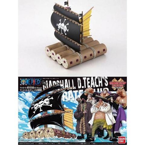 Bandai One Piece Grand Ship Collection Marshall D. Teach's Ship Model Kit