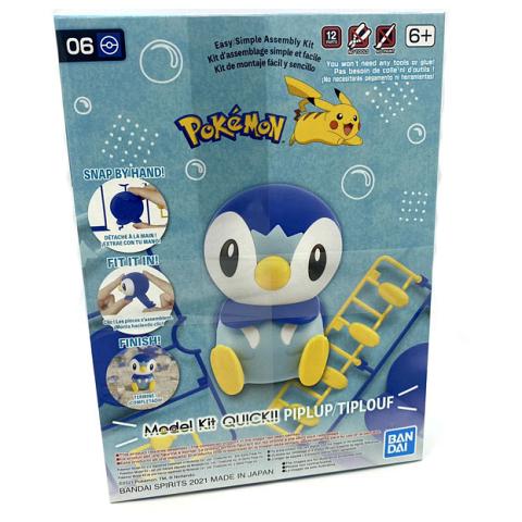 Bandai Pokemon Piplup 06 Quick Plastic Model Kit