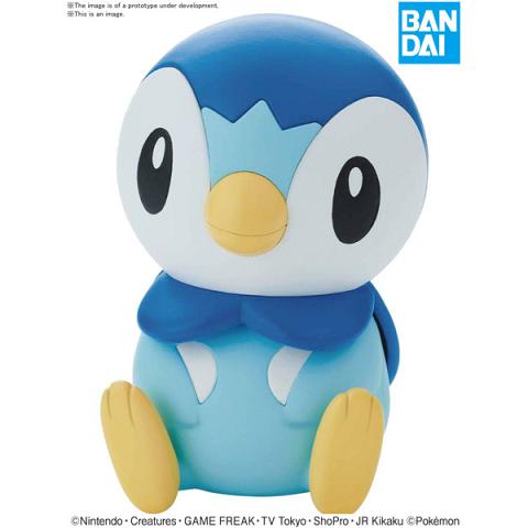 Bandai Pokemon Piplup 06 Quick Plastic Model Kit