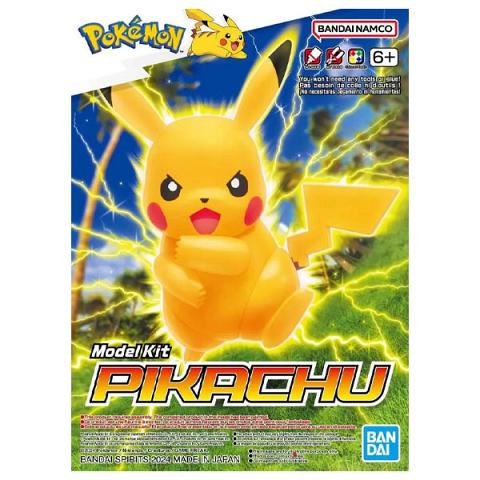 Bandai Pokemon Pikachu 41 Quick Plastic Model Kit