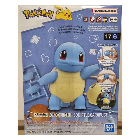 Bandai Pokemon 17 Squirtle Quick Plastic Model Kit