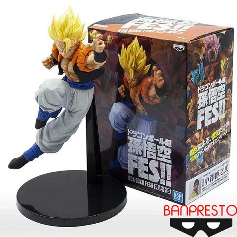 Banpresto Dragonball Super Son Goku FES !!! Super Saiyan Gogeta Figure