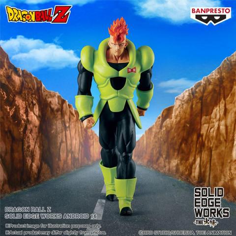 Banpresto Dragon Ball Z Solid Edge Works Android 16 Figure