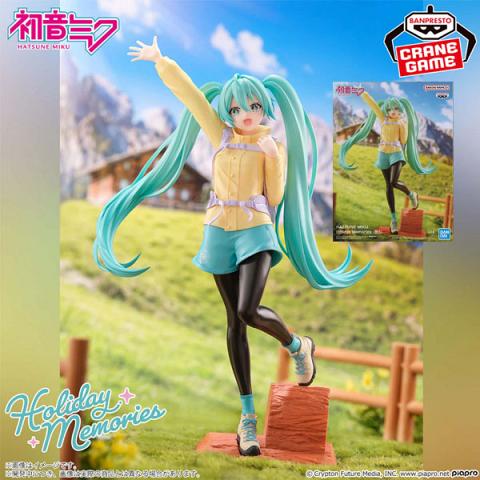 Banpresto Vocaloid Hatsune Miku Holiday Memories Mountain Climbing Figure