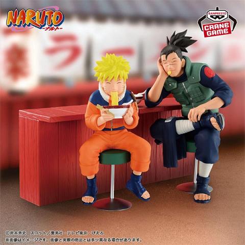 Banpresto Naruto Shippuden Iruka Umino and Naruto Uzumaki (Ichiraku) Figure