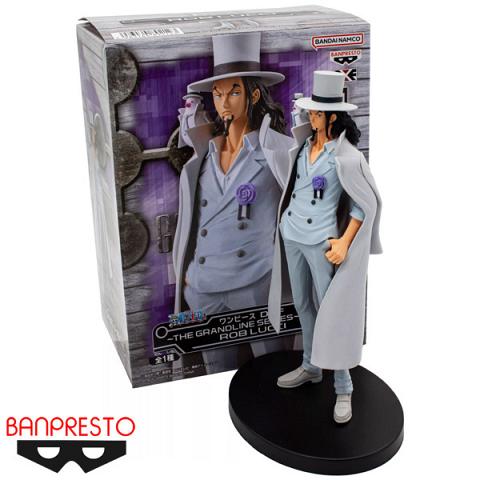 Banpresto One Piece DFX The Grandline Series Extra Rob Lucci Figure