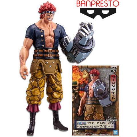 Banpresto One Piece DXF Grandline Men Wano Country Vol. 17 Eustass Kid Figure