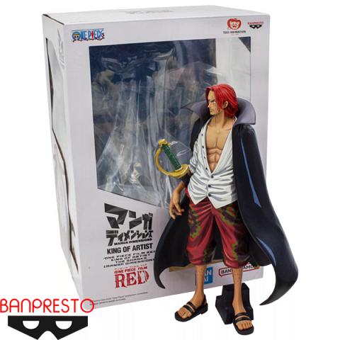 Banpresto One Piece Film Red King of Artist Shanks Manga Dimensions Figure