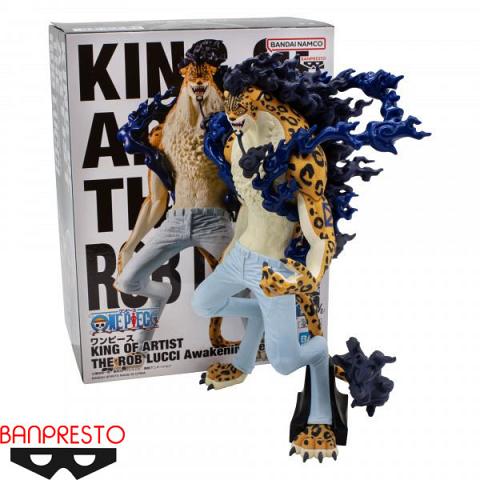Banpresto One Piece King of Artist The Rob Lucci Awakening Version Figure