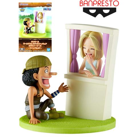 Banpresto One Piece World Collectable Figure Log Stories Usopp and Kaya Figure