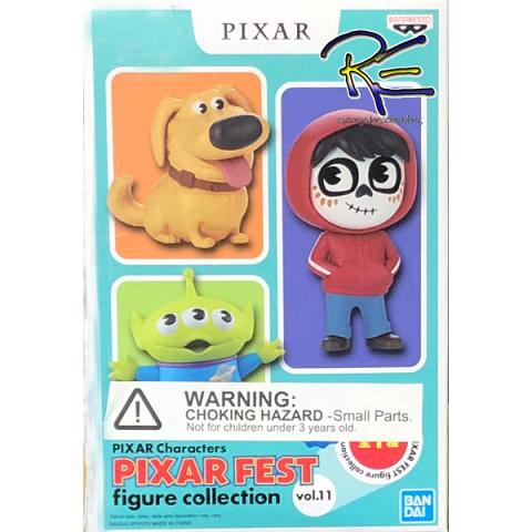 Banpresto Pixar Fest Figure Collection Volume 11 Set of 3 (Dug, Miguel and Toy Story Alien)