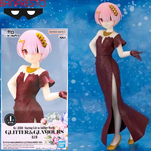 Banpresto Re Zero Starting Life in Another World Glitter and Glamours Ram Figure