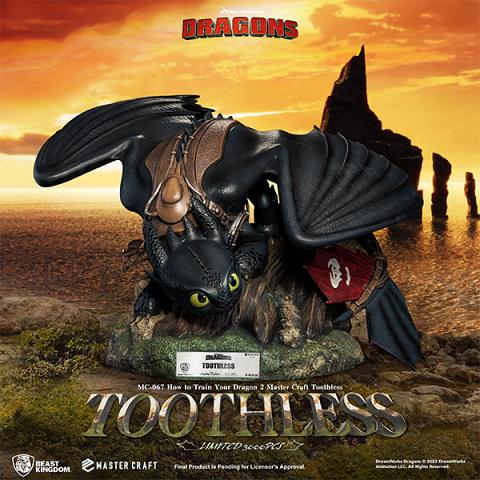 Beast Kingdom How To Train Your Dragon 3 MC-067 Toothless Master Craft Statue